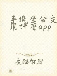 手机坐公交地铁用什么app 手机坐公交地铁用什么app