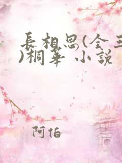 长相思(全三册)桐华 小说