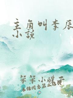 主角叫李辰安的小说