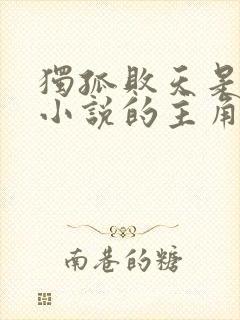 独孤败天是哪部小说的主角