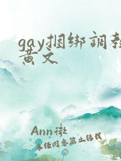 gay捆绑调教黄文