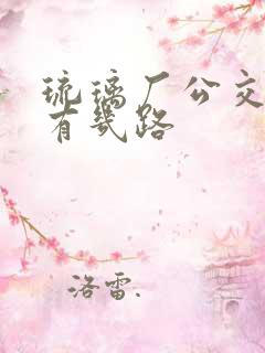 琉璃厂公交车站有几路