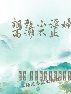 调教小淫妇失禁高潮不止