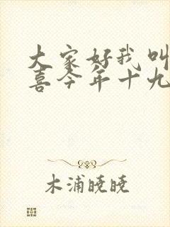 大家好我叫林小喜今年十九岁小说免费阅读2