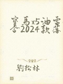 宝马x5油电混合2024款落地价多少