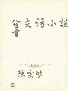 公交污小说在线看
