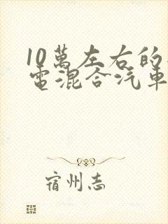 10万左右的插电混合汽车