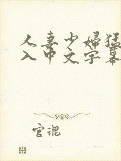人妻少妇猛烈进入中文字幕图