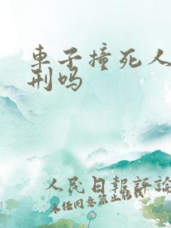 车子撞死人要判刑吗 车子撞死人要判刑吗