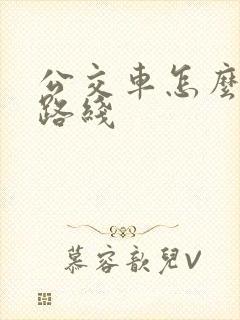 公交车怎么查询路线