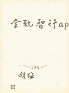 金轨智行app