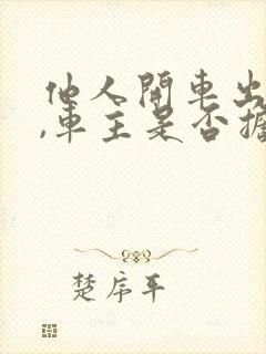 他人开车出车祸,车主是否担责任
