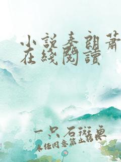 小说秦朗萧曼妮在线阅读