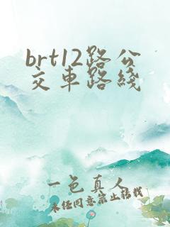 brt12路公交车路线