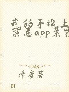 我的手机上全是禁忌app叶霖全文在线阅