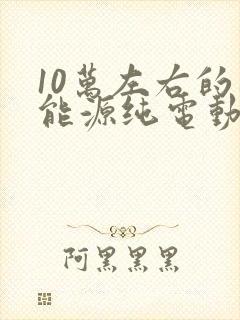 10万左右的新能源纯电动汽车