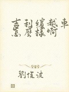 吉利缤越车质量怎么样啊