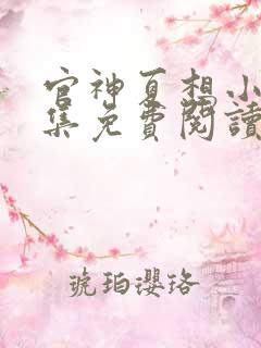 官神夏想小说全集免费阅读无弹窗