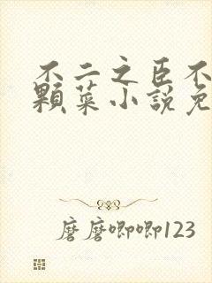 不二之臣不止是颗菜小说免费阅读全文无删减