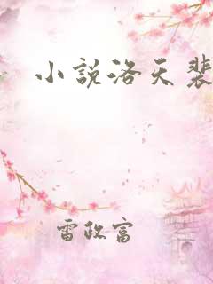 小说洛天裴容