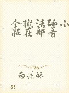 全职法师小说正版在哪看