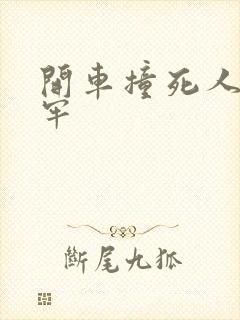 开车撞死人要坐牢