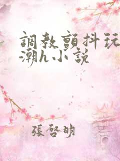 调教颤抖玩弄高潮h小说