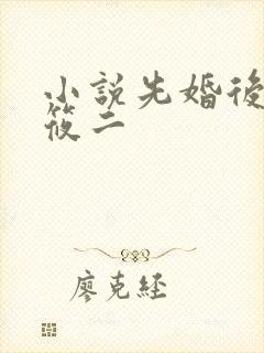 小说先婚后爱梦筱二