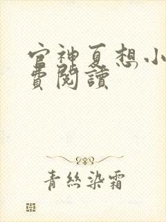 官神夏想小说免费阅读