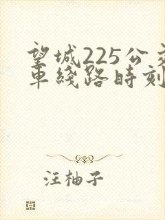 望城225公交车线路时刻表