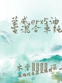 荣威erx5油电混合车纯电续航