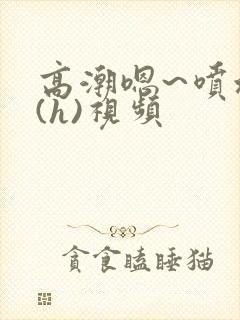 高潮嗯~喷水了(h)视频