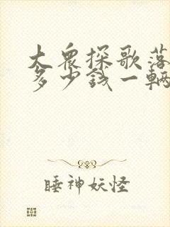 大众探歌落地价多少钱一辆