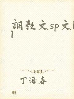 调教文sp文bl