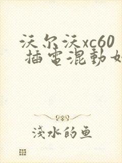 沃尔沃xc60 插电混动如何