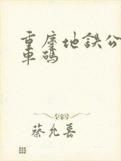 重庆地铁公交乘车码