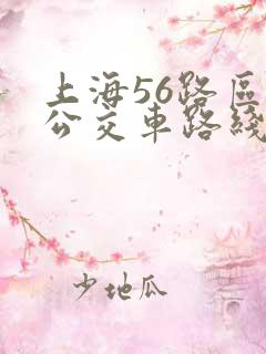 上海56路区间公交车路线图