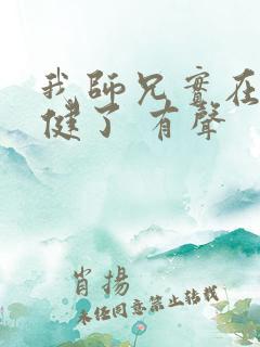 我师兄实在太稳健了 有声 我师兄实在太稳健了 有声