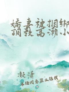 娇妻被捆绑羞耻调教高潮小说
