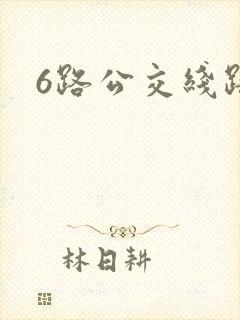 6路公交线路图