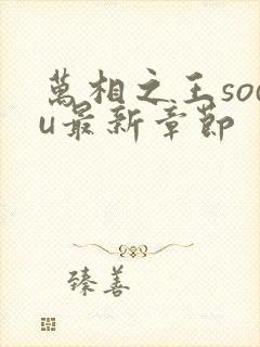 万相之王sodu最新章节