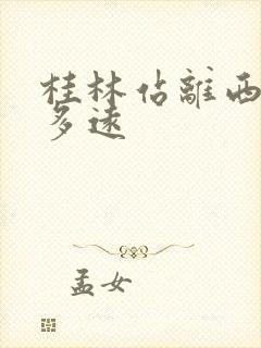 桂林站离西站有多远