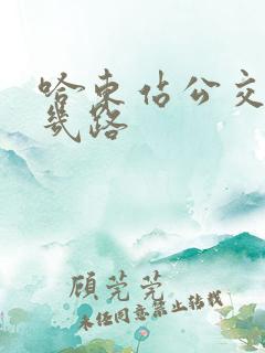 哈东站公交车有几路