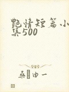 艳情短篇小说合集500