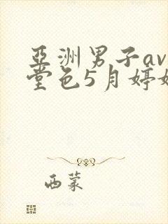 亚洲男子av天堂色5月婷婷
