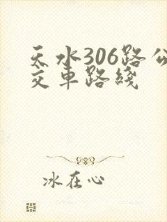 天水306路公交车路线