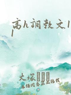 高h调教文1v1