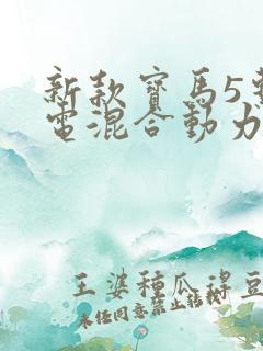 新款宝马5系油电混合动力 新款宝马5系油电混合动力