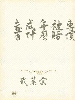 未成年被车撞了有什么赔偿费用