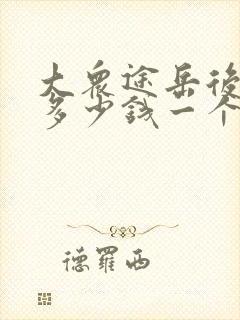 大众途岳后视镜多少钱一个